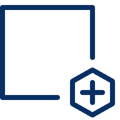 New Square Icon from Cyber Line Set