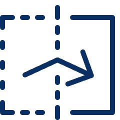 Reflect Right Icon from Cyber Line Set