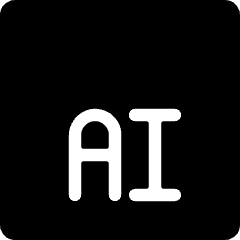 Design Document Ai 1 Icon from Ultimate Bold Set