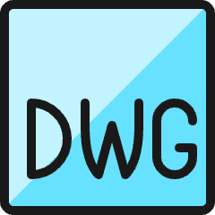 Design Document Dwg 1 Icon from Ultimate Colors Set