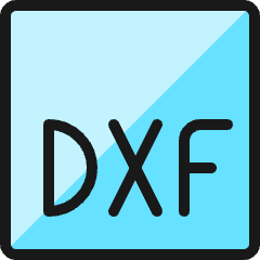 Design Document Dxf 1 Icon from Ultimate Colors Set