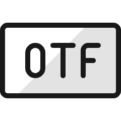 Design Document Otf Icon from Ultimate Colors Set