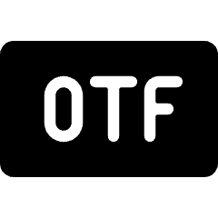 Design Document Otf Icon from Ultimate Bold Set