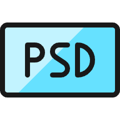 Design Document Psd Icon from Ultimate Colors Set
