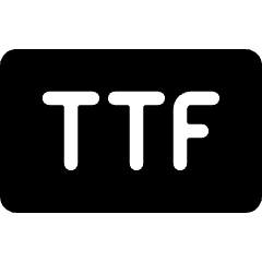 Design Document Ttf Icon from Ultimate Bold Set