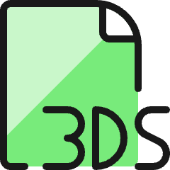 Design File 3ds 1 Icon from Ultimate Colors Set