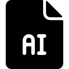 Design File Ai Icon from Ultimate Bold Set