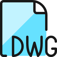 Design File Dwg 1 Icon from Ultimate Colors Set