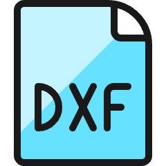 Design File Dxf Icon from Ultimate Colors Set