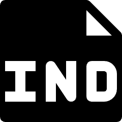 Design File Indd Icon from Nova Solid Set