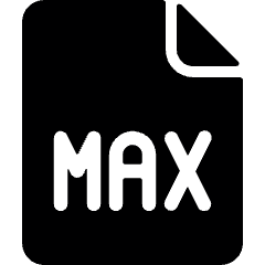 Design File Max Icon from Ultimate Bold Set