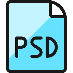 Design File Psd Icon from Ultimate Colors Set