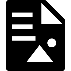 Design File Text Image Icon from Nova Solid Set