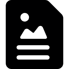 Design File Text Image Icon from Ultimate Bold Set