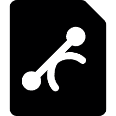 Design File Vector Icon from Ultimate Bold Set