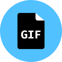 Gif File Icon from Kameleon Pop Set