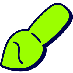 Brush Icon from Stickies Duo Set