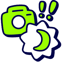 Camera Light Mode Icon from Stickies Duo Set