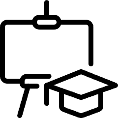 Design Drawing Board Education Icon from Ultimate Light Set