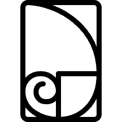 Design Tool Fibonacci Icon from Ultimate Light Set