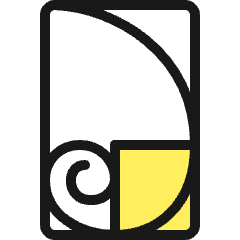 Design Tool Fibonacci Icon from Ultimate Colors Set