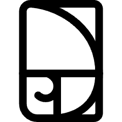 Design Tool Fibonacci Icon from Ultimate Regular Set
