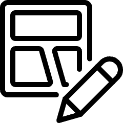 Design Tool Wireframe Icon from Ultimate Light Set