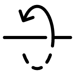 3d Rotation X Axis Icon from Ultimate Light Set