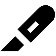 Art Knife Icon from Nova Solid Set