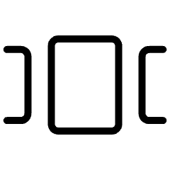 Carousel Horizontal Icon from Ultimate Light Set