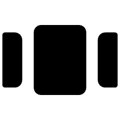 Carousel Horizontal Icon from Ultimate Bold Set