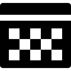 Design Grid Icon from Nova Solid Set