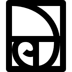 Design Tool Fibonacci Icon from Nova Line Set