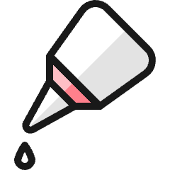 Design Tool Glue 1 Icon from Ultimate Colors Set