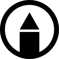 Design Tool Pen Circle Icon from Nova Solid Set