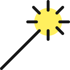 Design Tool Selection Wand Icon from Ultimate Colors Set