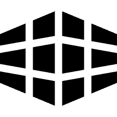 Grid Perspective Icon from Nova Solid Set