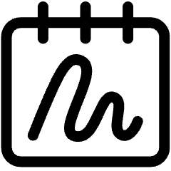 Notepad Sketchpad Icon from Ultimate Regular Set