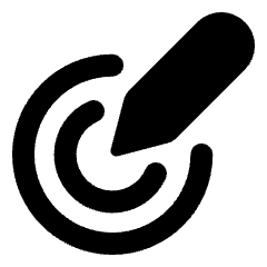 Pen Pressure Icon from Ultimate Bold Set