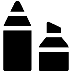 Pen Types Icon from Ultimate Bold Set