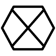 Polygon Frame Icon from Ultimate Light Set