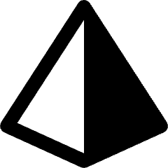 Shape 3d Pyramid Icon from Nova Solid Set