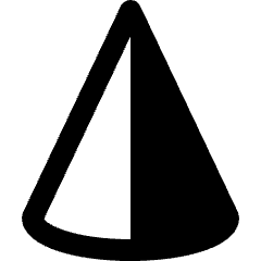 Shape 3d Triangle Icon from Nova Solid Set