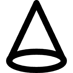 Shape 3d Triangle Icon from Nova Line Set