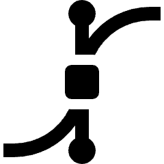 Vector Anchor Point Icon from Nova Solid Set