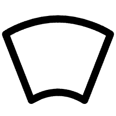 Warp Arc Icon from Ultimate Regular Set