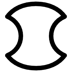 Warp Squeeze Icon from Ultimate Regular Set