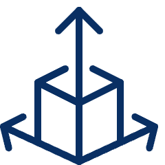 3 Dimension Icon from Cyber Line Set