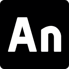 Adobe Animate Logo Icon from Ultimate Bold Set