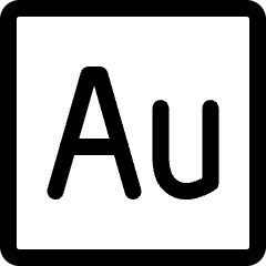Adobe Audio Logo Icon from Ultimate Regular Set